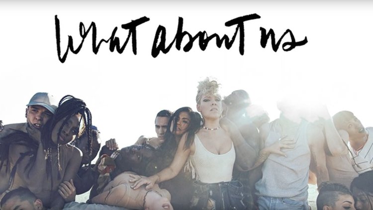 Pink -  "What About Us" (видео)