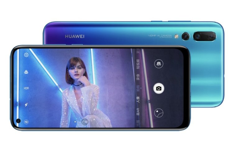 Huawei представи смартфона Nova 4 с малък отвор и 48 МР камера