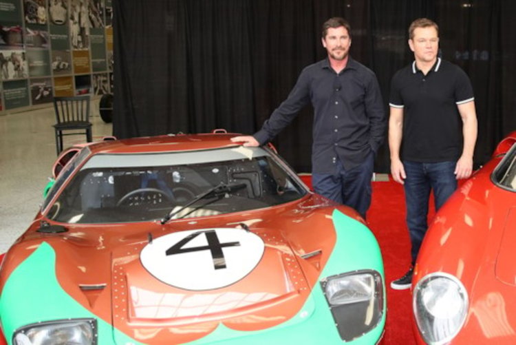 Мат Деймън и Крисчън Бейл във FORD v FERRARI (трейлър)