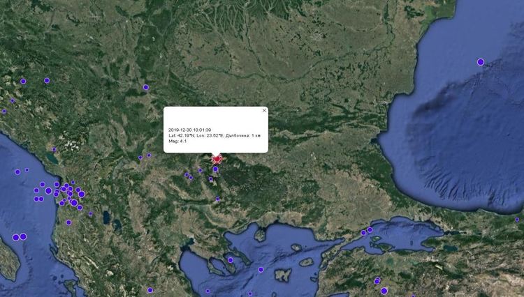 Множество по-слаби вторични земетресения и безсънна нощ в Самоков