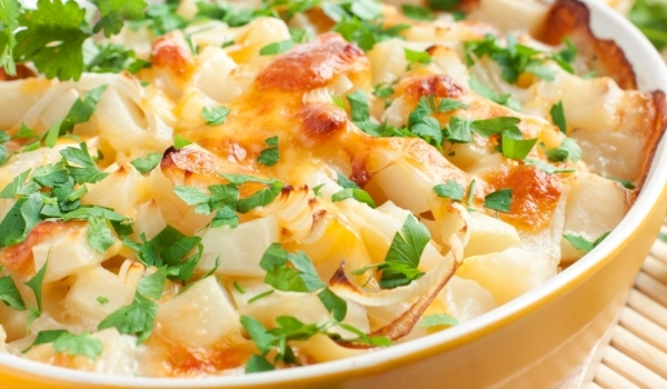 Запеканка от моркови с картофи